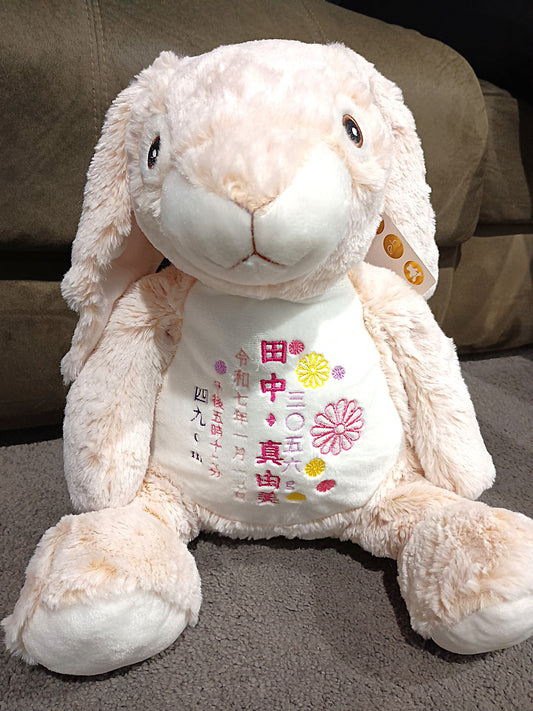 Embroider Buddy with Birth Notice