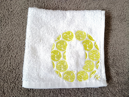 O (Tomoe) Wagara Face Washer – Personalised
