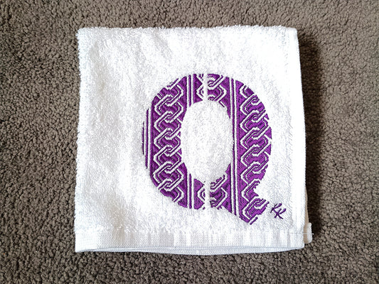 Q (Yoshiwara Tsunagi) Wagara Face Washer – Personalised