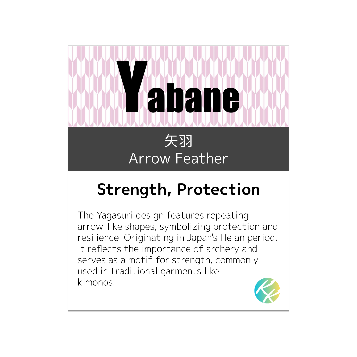 Y (Yabane) Wagara Face Washer – Personalised