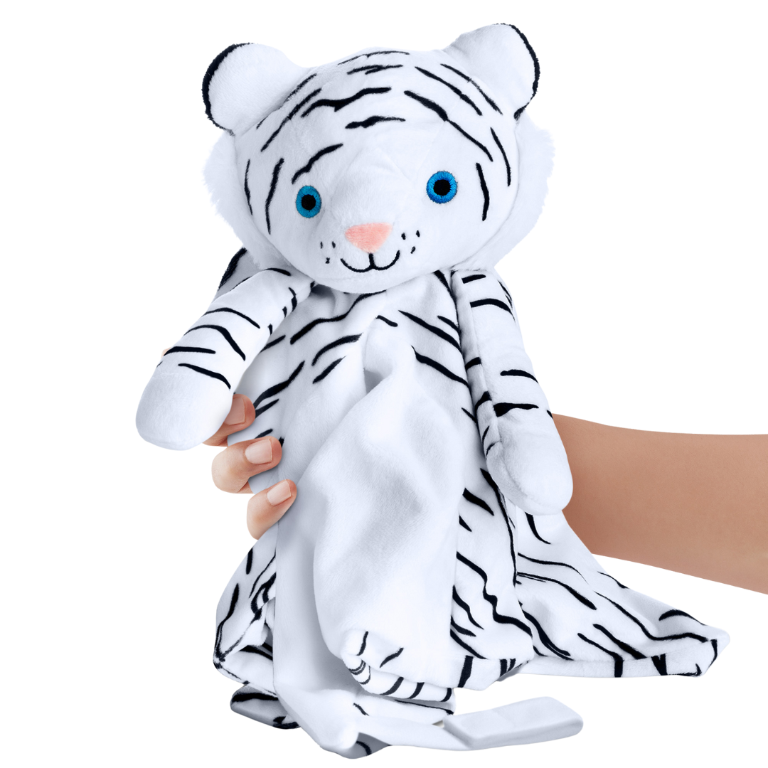 Love by Emi - White Noise & Lullaby Comforter with custom embroidery