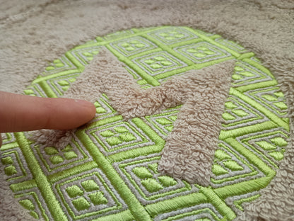 Wagara Mofu Personalised Sensory Embroidery Hand Towel