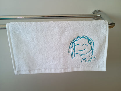 Timeless Stitched Memories – Face Washer