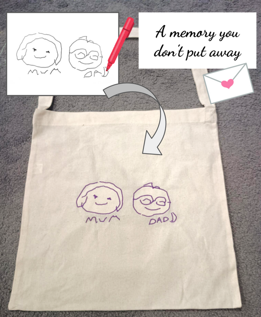 Timeless Stitched Memories – Tote bag