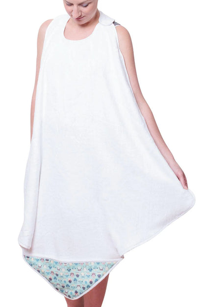 Hands Free Baby Bath Towels with custom embroidery