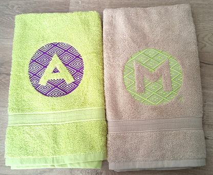 Wagara Mofu Personalised Sensory Embroidery Hand Towel