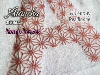 A (Asanoha) Wagara Face Washer – Personalised