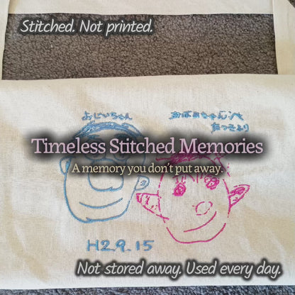 Timeless Stitched Memories – Face Washer (Family Gift Set - 4 items)