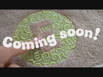 Wagara Mofu Personalised Sensory Embroidery Hand Towel